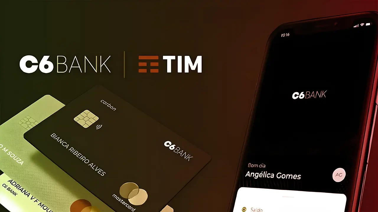 Cartão TIM C6 blank